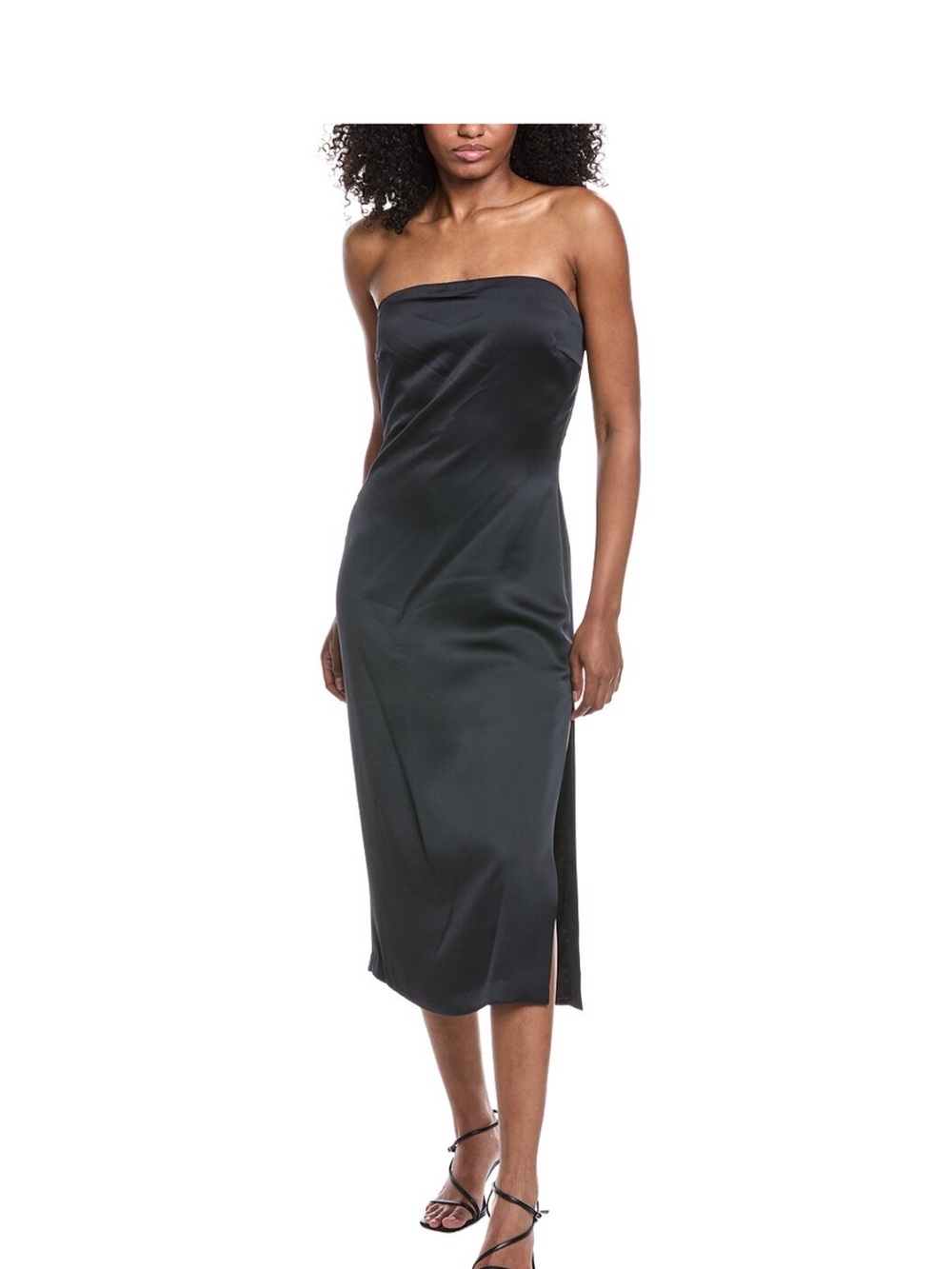 Ramy Brooks Sleeveless Black Midi Dress
